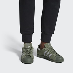 Adidas Superstar Férfi Originals Cipő - Zöld [D76340]